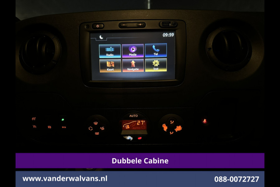 Opel Movano 2.3 CDTI 146pk L2H2 Dubbele Cabine Euro6 Airco | Camera | Navigatie | Cruisecontrol Chauffeursstoel, 2500kg Trekhaak, Parkeersensoren, 5-Zits