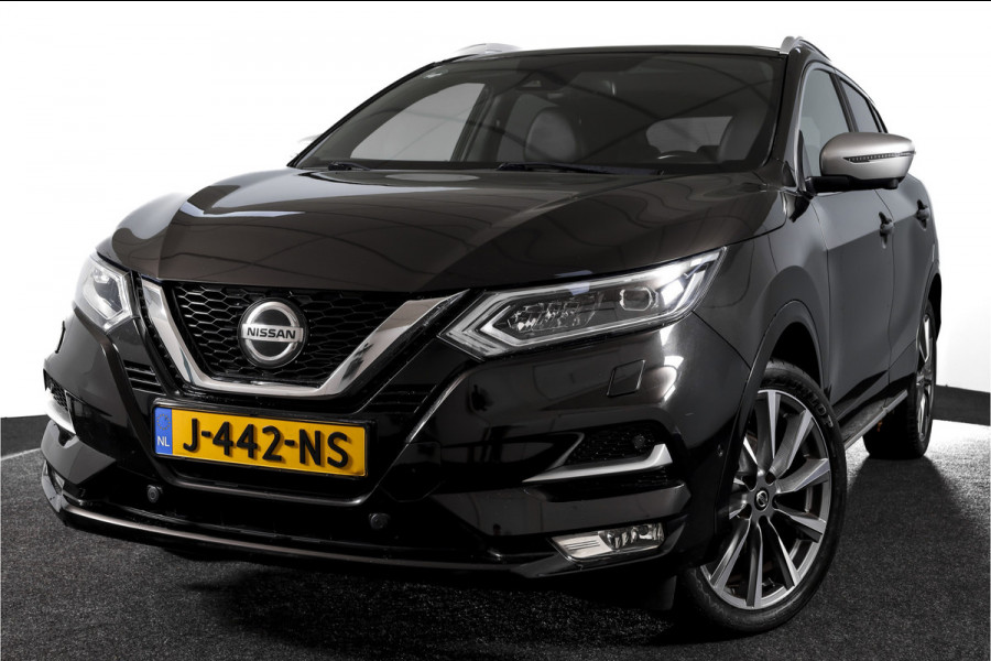 Nissan QASHQAI 1.3 DIG-T Tekna + 140 PK | Pano | Adapt. Cruise | Stoel-+Voorruitverw. | PDC | 360 Camera | NAV + App. Connect | ECC | Bose | LM 19" |