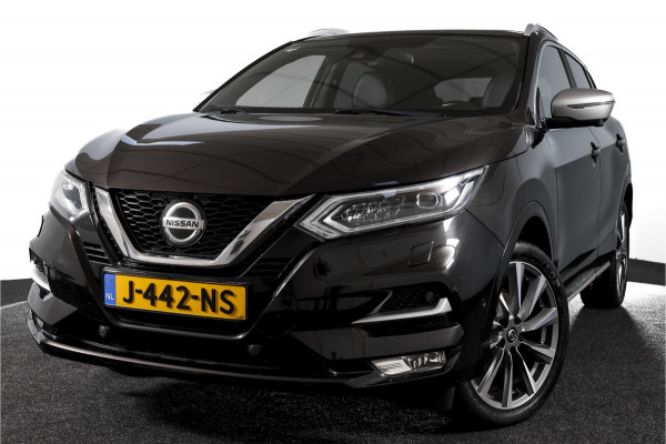 Nissan QASHQAI 1.3 DIG-T Tekna + 140 PK | Pano | Adapt. Cruise | Stoel-+Voorruitverw. | PDC | 360 Camera | NAV + App. Connect | ECC | Bose | LM 19" |