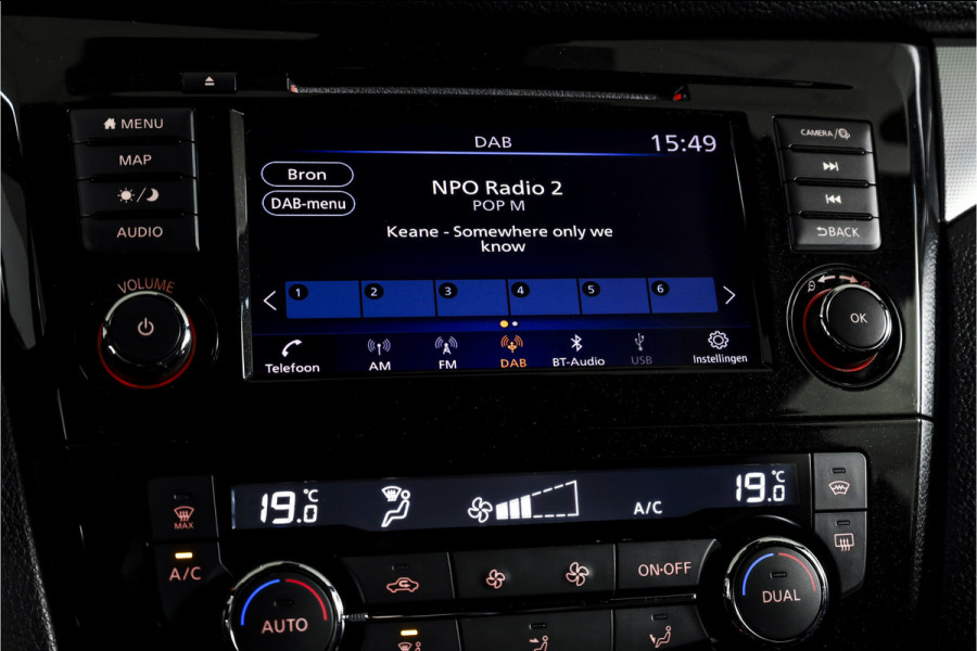 Nissan QASHQAI 1.3 DIG-T Tekna + 140 PK | Pano | Adapt. Cruise | Stoel-+Voorruitverw. | PDC | 360 Camera | NAV + App. Connect | ECC | Bose | LM 19" |