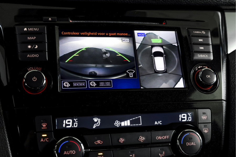 Nissan QASHQAI 1.3 DIG-T Tekna + 140 PK | Pano | Adapt. Cruise | Stoel-+Voorruitverw. | PDC | 360 Camera | NAV + App. Connect | ECC | Bose | LM 19" |