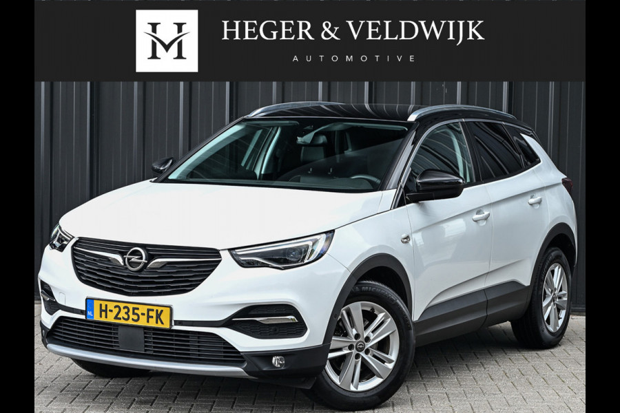 Opel Grandland X 1.2 TURBO BUSINESS EXECUTIVE | AUTOMAAT | LED | BLUETOOTH | CRUISECONTROL | EL. ACHTERKLEP | GOED ONDERHOUDEN