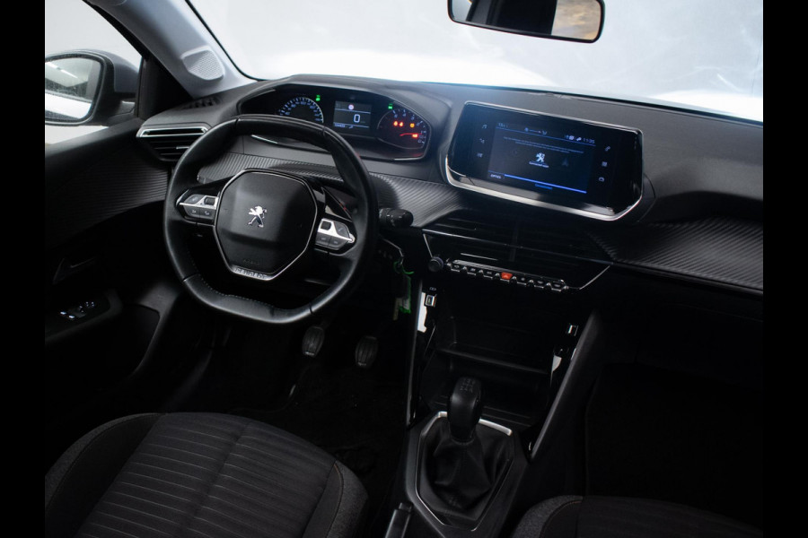 Peugeot 208 1.2 PureTech Blue Lease Active Sport (APPLE CARPLAY,NAVI,CRUISE,CLIMATE,PDC,LED,SPORTSTOELEN,NETTE STAAT)