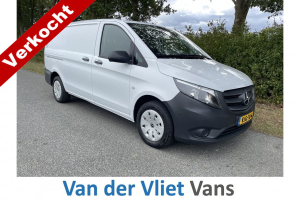 Mercedes-Benz Vito 116 CDI 164pk E6 Lang BPM Vrij! Lease €352 p/m, Airco, Navi+Camera, Trekhaak, PDC V+A, Bedrijfsinrichting, Onderhoudshistorie aanwezig Mercedes-Benz Vito 116 CDI 164pk E6 Lang BPM Vrij! Lease €352 p/m, Airco, Navi+Camera, Trekhaak, PDC V+A, Bedrijfsinrichting, Onderhoudshistorie aanwezig