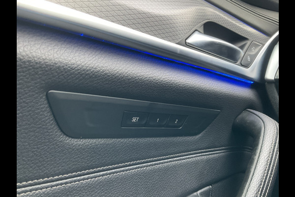 BMW 5 Serie 530D M-sport 6-Cilinder Pano Trekhaak HUD 360cam Standkachel Sfeerverl NL-Auto VOL!