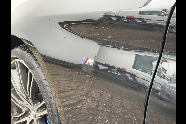 BMW 5 Serie 530D M-sport 6-Cilinder Pano Trekhaak HUD 360cam Standkachel Sfeerverl NL-Auto VOL!