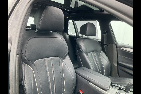BMW 5 Serie 530D M-sport 6-Cilinder Pano Trekhaak HUD 360cam Standkachel Sfeerverl NL-Auto VOL!