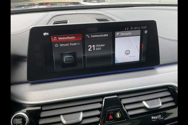 BMW 5 Serie 530D M-sport 6-Cilinder Pano Trekhaak HUD 360cam Standkachel Sfeerverl NL-Auto VOL!