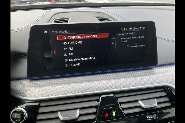 BMW 5 Serie 530D M-sport 6-Cilinder Pano Trekhaak HUD 360cam Standkachel Sfeerverl NL-Auto VOL!