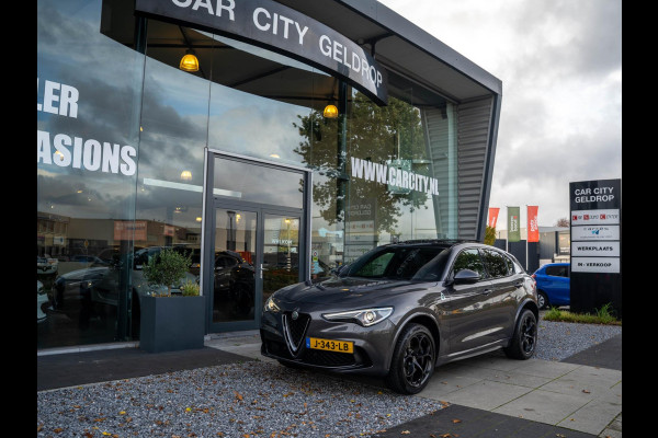 Alfa Romeo Stelvio 2.9 V6 AWD Quadrifoglio 510PK / Pano / Carbon / H&K / Memory