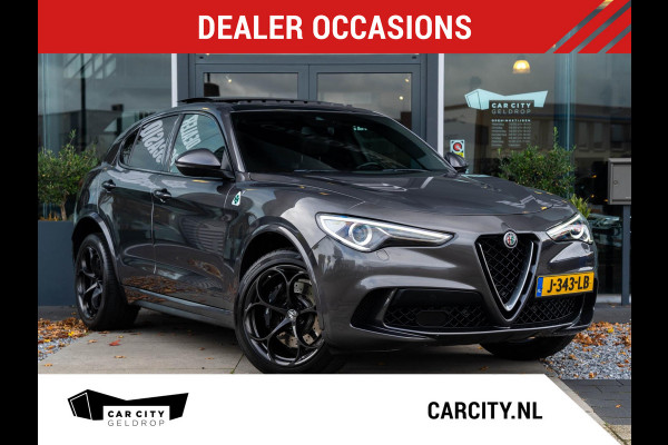 Alfa Romeo Stelvio 2.9 V6 AWD Quadrifoglio 510PK / Pano / Carbon / H&K / Memory