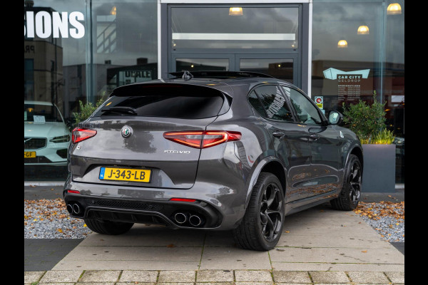 Alfa Romeo Stelvio 2.9 V6 AWD Quadrifoglio 510PK / Pano / Carbon / H&K / Memory