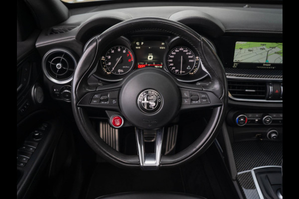 Alfa Romeo Stelvio 2.9 V6 AWD Quadrifoglio 510PK / Pano / Carbon / H&K / Memory