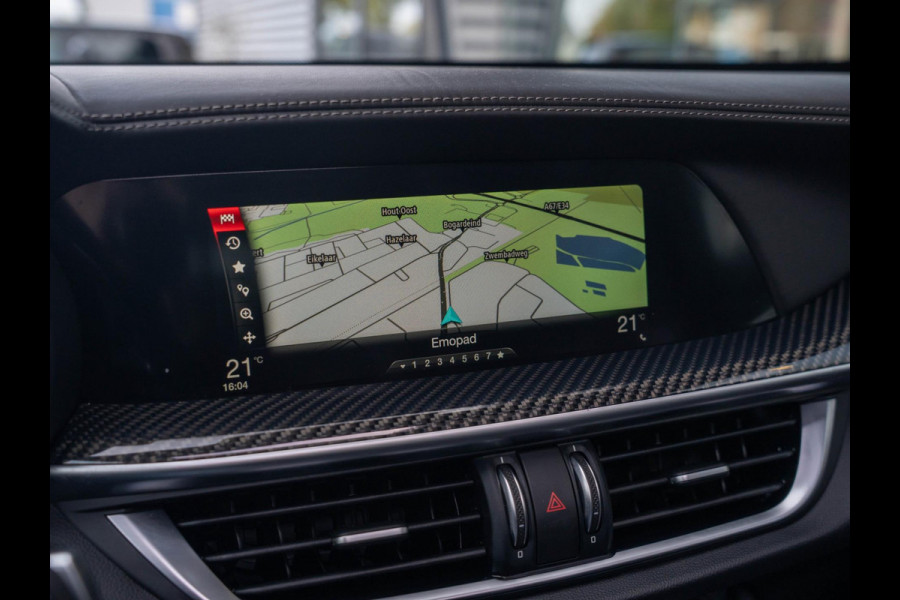 Alfa Romeo Stelvio 2.9 V6 AWD Quadrifoglio 510PK / Pano / Carbon / H&K / Memory