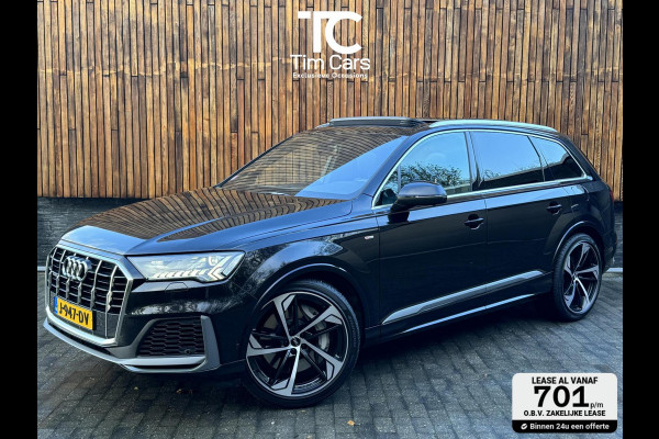 Audi Q7 55 TFSI e quattro Pro Line S | Panoramadak | Camera rondomzicht | LED verlichting | Keyless pakket | Leer/alcantara bekleding |