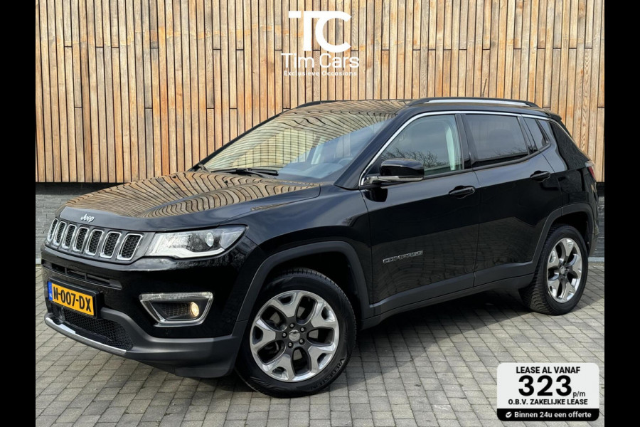 Jeep Compass 1.4 MultiAir Limited 4x4 Automaat | Half/leer | Stoelverwarming | Stuurverwarming | Navigatiesysteem | Apple CarPlay | LED verli