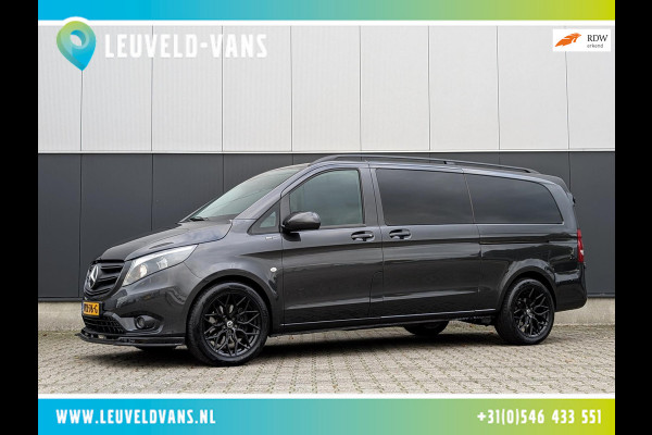 Mercedes-Benz Vito 119CDI AUTOMAAT DUBBELE CABINE 2X SCHUIFDEUR LANG LEDER PDC CRUISE CLIMATE CONTROL STOELVERWARMING