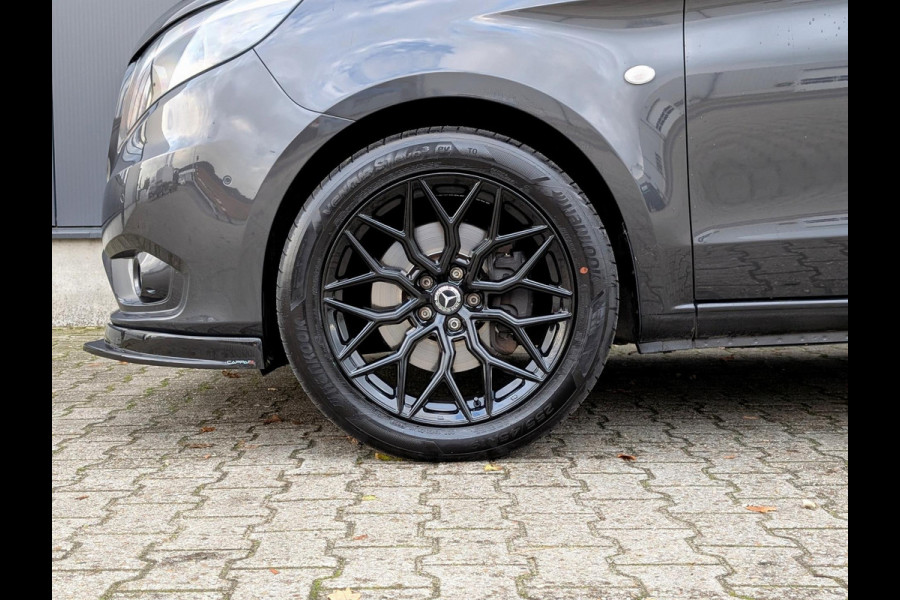 Mercedes-Benz Vito 119CDI AUTOMAAT DUBBELE CABINE 2X SCHUIFDEUR LANG LEDER PDC CRUISE CLIMATE CONTROL STOELVERWARMING