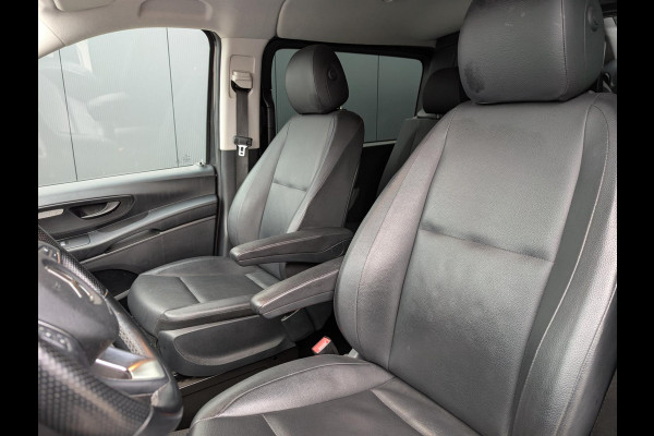 Mercedes-Benz Vito 119CDI AUTOMAAT DUBBELE CABINE 2X SCHUIFDEUR LANG LEDER PDC CRUISE CLIMATE CONTROL STOELVERWARMING