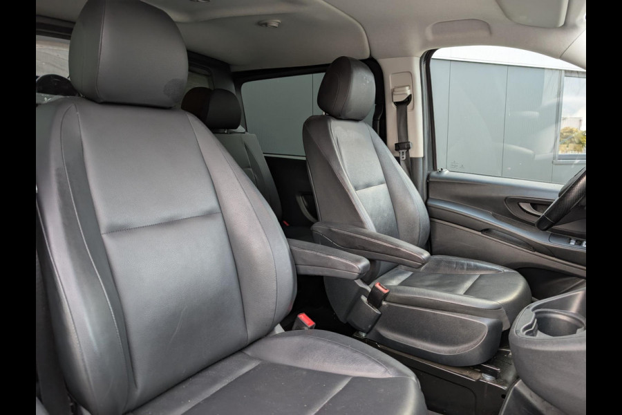 Mercedes-Benz Vito 119CDI AUTOMAAT DUBBELE CABINE 2X SCHUIFDEUR LANG LEDER PDC CRUISE CLIMATE CONTROL STOELVERWARMING