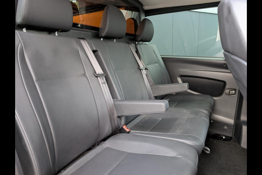 Mercedes-Benz Vito 119CDI AUTOMAAT DUBBELE CABINE 2X SCHUIFDEUR LANG LEDER PDC CRUISE CLIMATE CONTROL STOELVERWARMING