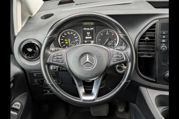 Mercedes-Benz Vito 119CDI AUTOMAAT DUBBELE CABINE 2X SCHUIFDEUR LANG LEDER PDC CRUISE CLIMATE CONTROL STOELVERWARMING