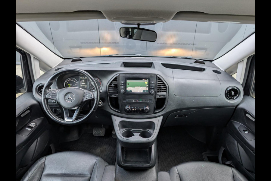 Mercedes-Benz Vito 119CDI AUTOMAAT DUBBELE CABINE 2X SCHUIFDEUR LANG LEDER PDC CRUISE CLIMATE CONTROL STOELVERWARMING