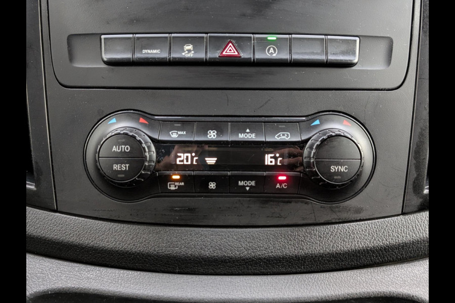 Mercedes-Benz Vito 119CDI AUTOMAAT DUBBELE CABINE 2X SCHUIFDEUR LANG LEDER PDC CRUISE CLIMATE CONTROL STOELVERWARMING