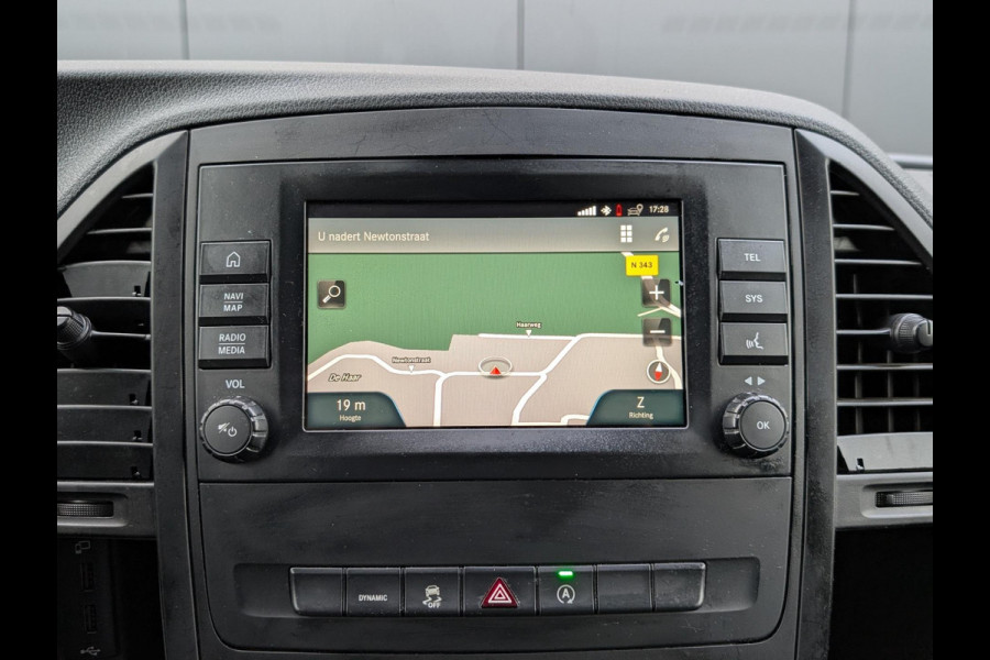 Mercedes-Benz Vito 119CDI AUTOMAAT DUBBELE CABINE 2X SCHUIFDEUR LANG LEDER PDC CRUISE CLIMATE CONTROL STOELVERWARMING