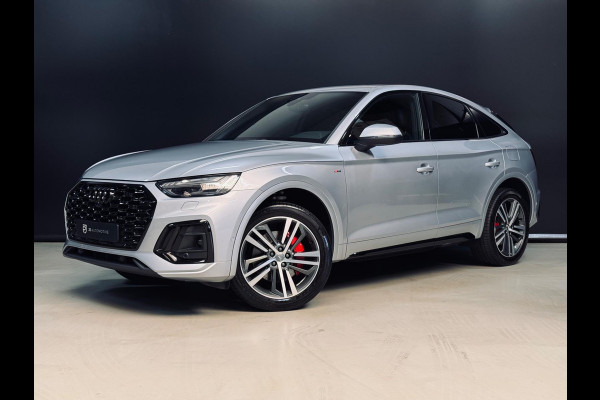 Audi Q5 Sportback 50 TFSI e S-Line, Black Optik, Pano, Virtual Cockpit, Matrix, 360 Cam, Ambiënte Light, Dealer Onderhouden