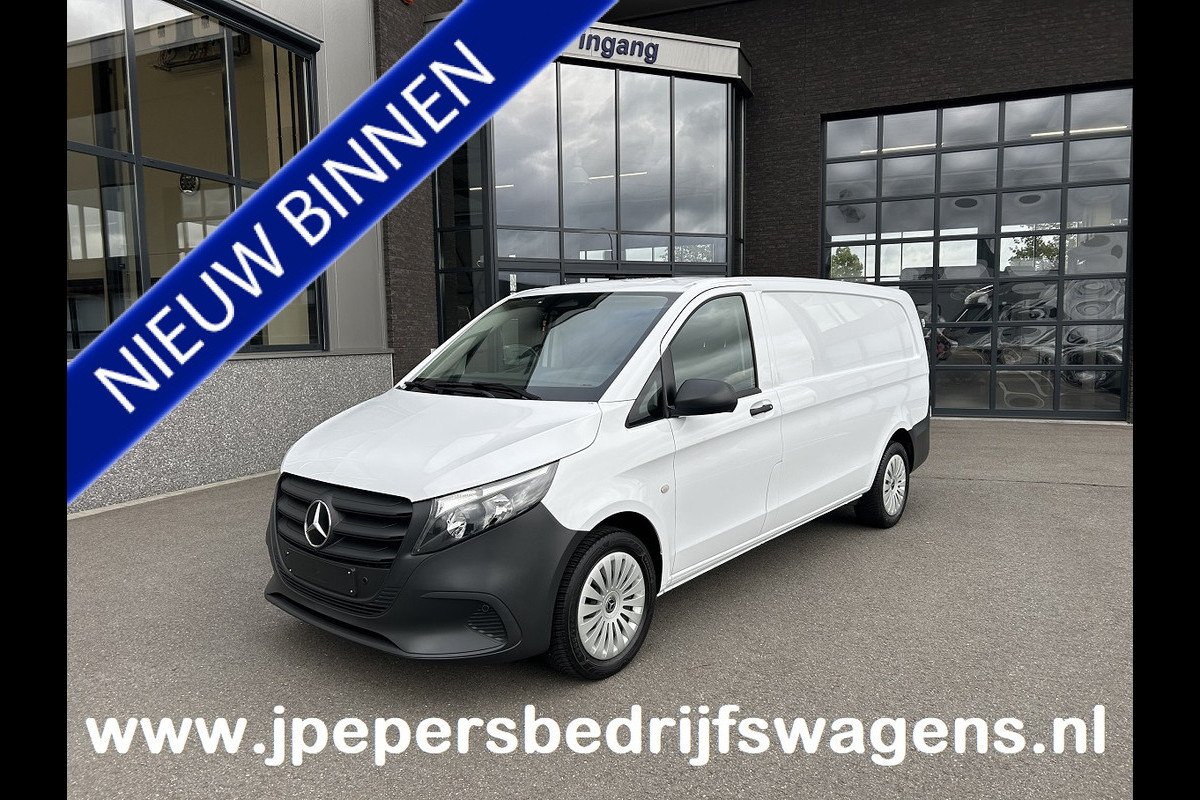 Mercedes-Benz Vito 116 CDI L3 Pro 2500KG Trekhaak / MBUX / Camera / Navigatie / Cruise control / Airco / Achterdeuren Mercedes-Benz Vito 116 CDI L3 Pro 2500KG Trekhaak / MBUX / Camera / Navigatie / Cruise control / Airco / Achterdeuren