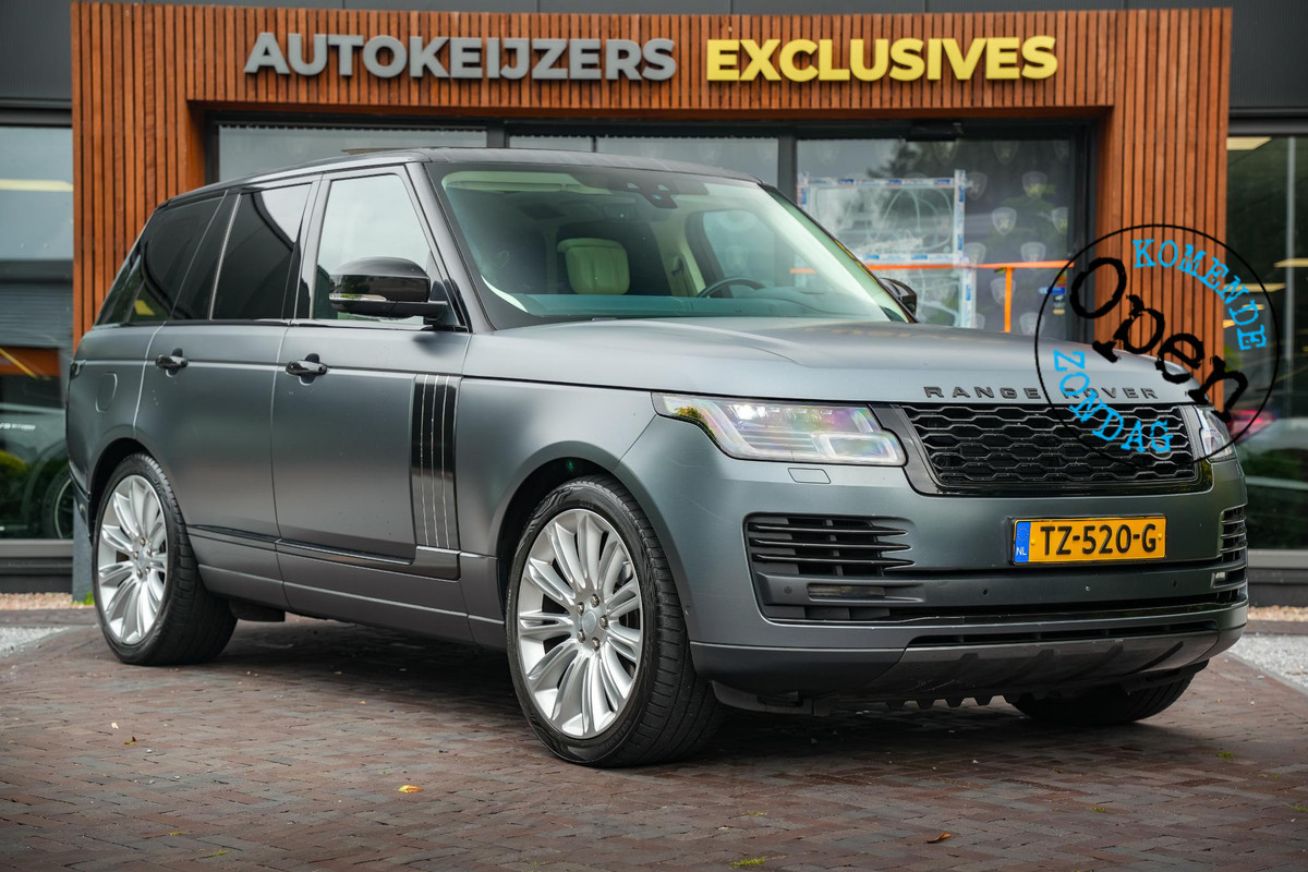 Land Rover Range Rover 3.0 TDV6 Autobiography Panoramadak Adapt. Cruise HeadUp Luchtvering Meridian Keyless 22''LM Land Rover Range Rover 3.0 TDV6 Autobiography Panoramadak Adapt. Cruise HeadUp Luchtvering Meridian Keyless 22''LM