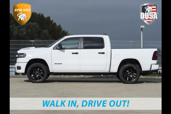Dodge Ram 1500 | Laramie | Night Edition | 3.0L I6 Hurricane | Crew Cab | 4X4 | BPM VRIJ | Niveau regeling | Passenger Display | Getoonde accessoires zijn verkrijgbaar tegen meerprijs
