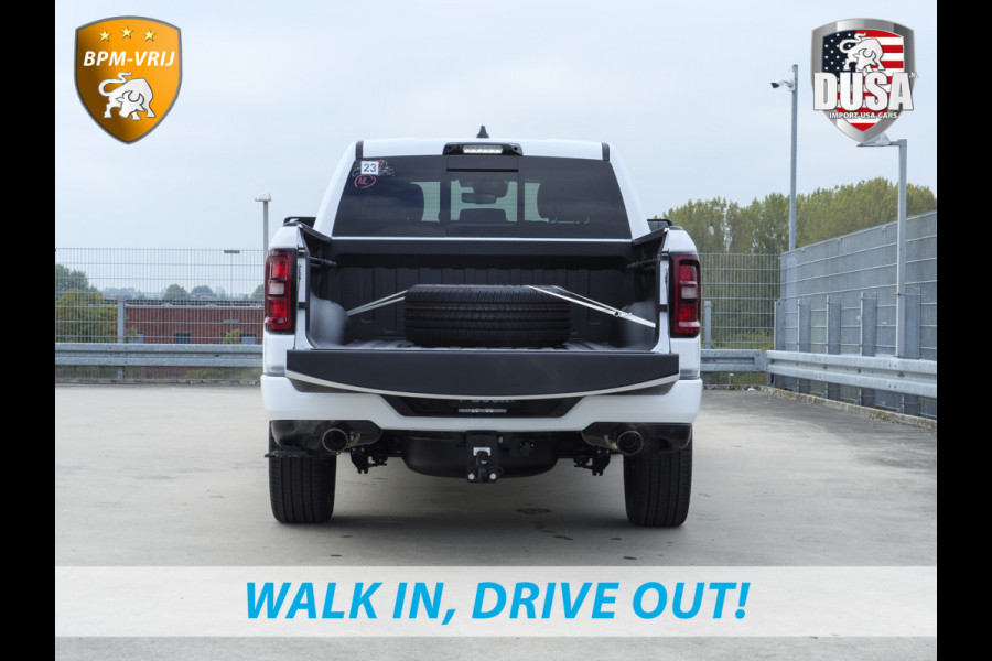 Dodge Ram 1500 | Laramie | Night Edition | 3.0L I6 Hurricane | Crew Cab | 4X4 | BPM VRIJ | Niveau regeling | Passenger Display | Getoonde accessoires zijn verkrijgbaar tegen meerprijs