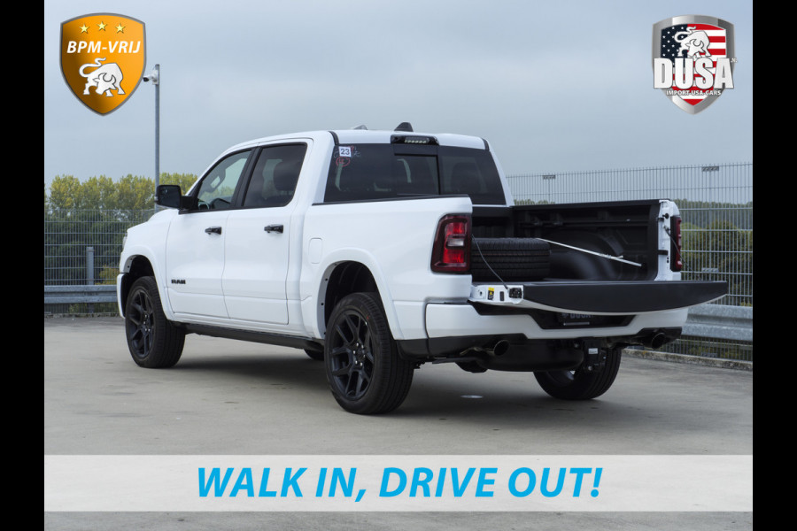 Dodge Ram 1500 | Laramie | Night Edition | 3.0L I6 Hurricane | Crew Cab | 4X4 | BPM VRIJ | Niveau regeling | Passenger Display | Getoonde accessoires zijn verkrijgbaar tegen meerprijs