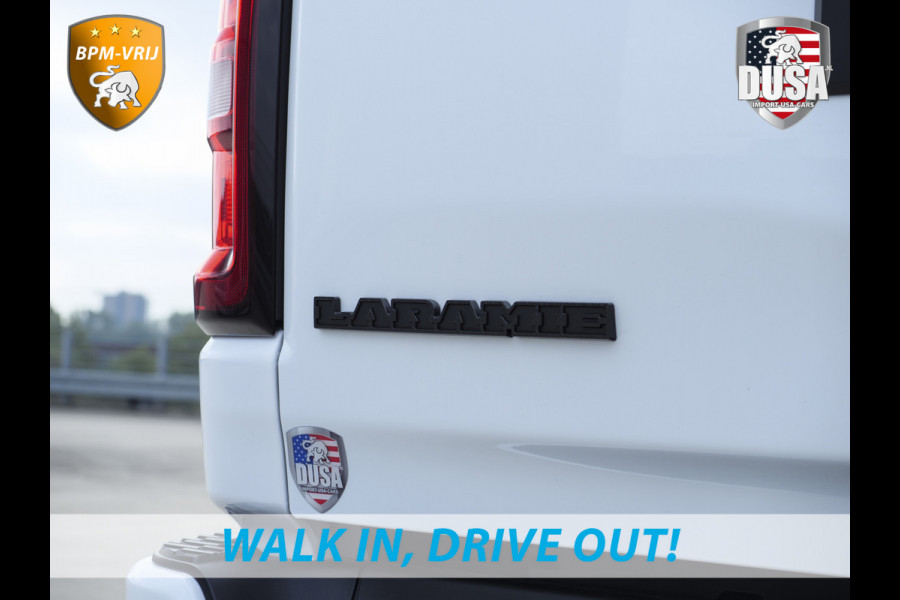 Dodge Ram 1500 | Laramie | Night Edition | 3.0L I6 Hurricane | Crew Cab | 4X4 | BPM VRIJ | Niveau regeling | Passenger Display | Getoonde accessoires zijn verkrijgbaar tegen meerprijs
