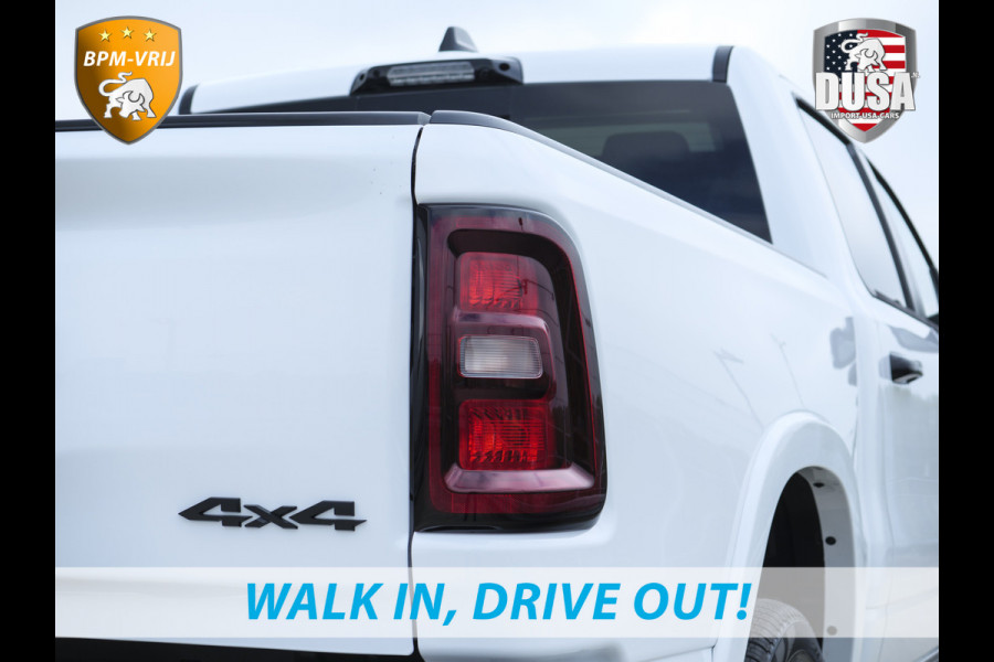 Dodge Ram 1500 | Laramie | Night Edition | 3.0L I6 Hurricane | Crew Cab | 4X4 | BPM VRIJ | Niveau regeling | Passenger Display | Getoonde accessoires zijn verkrijgbaar tegen meerprijs