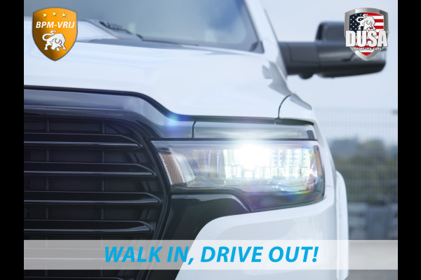 Dodge Ram 1500 | Laramie | Night Edition | 3.0L I6 Hurricane | Crew Cab | 4X4 | BPM VRIJ | Niveau regeling | Passenger Display | Getoonde accessoires zijn verkrijgbaar tegen meerprijs