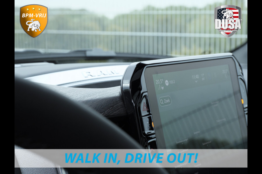 Dodge Ram 1500 | Laramie | Night Edition | 3.0L I6 Hurricane | Crew Cab | 4X4 | BPM VRIJ | Niveau regeling | Passenger Display | Getoonde accessoires zijn verkrijgbaar tegen meerprijs