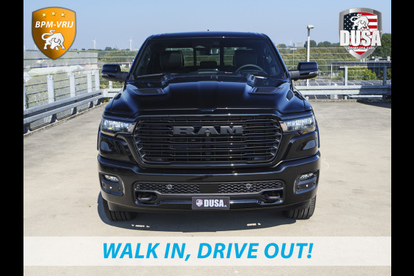 Dodge Ram 1500 | Laramie | Premium Night | 3.0L I6 Hurricane | Crew Cab | 4X4 | BPM VRIJ | Niveau regeling | 14,4-inch Touchscreen | LPG | Getoonde accessoires zijn verkrijgbaar tegen meerprijs Dodge Ram 1500 | Laramie | Premium Night | 3.0L I6 Hurricane | Crew Cab | 4X4 | BPM VRIJ | Niveau regeling | 14,4-inch Touchscreen | LPG | Getoonde accessoires zijn verkrijgbaar tegen meerprijs
