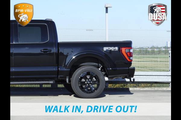 Ford USA F-150 5.0 V8 | SuperCrew Lariat FX4 | Black Edition 360 Camera | Pano | Black Edition | INCL BPM-VOORDEEL Getoonde accessoires zijn verkrijgbaar tegen meerprijs Ford USA F-150 5.0 V8 | SuperCrew Lariat FX4 | Black Edition 360 Camera | Pano | Black Edition | INCL BPM-VOORDEEL Getoonde accessoires zijn verkrijgbaar tegen meerprijs