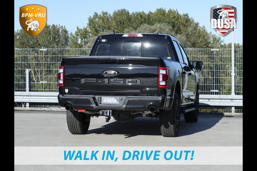 Ford USA F-150 5.0 V8 | SuperCrew Lariat FX4 | Black Edition 360 Camera | Pano | Black Edition | INCL BPM-VOORDEEL Getoonde accessoires zijn verkrijgbaar tegen meerprijs Ford USA F-150 5.0 V8 | SuperCrew Lariat FX4 | Black Edition 360 Camera | Pano | Black Edition | INCL BPM-VOORDEEL Getoonde accessoires zijn verkrijgbaar tegen meerprijs