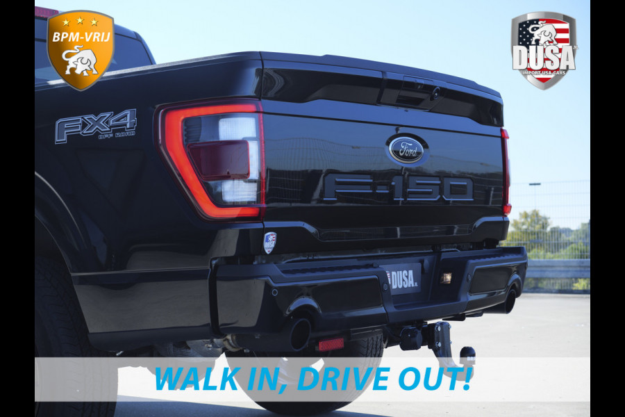 Ford USA F-150 5.0 V8 | SuperCrew Lariat FX4 | Black Edition 360 Camera | Pano | Black Edition | INCL BPM-VOORDEEL Getoonde accessoires zijn verkrijgbaar tegen meerprijs Ford USA F-150 5.0 V8 | SuperCrew Lariat FX4 | Black Edition 360 Camera | Pano | Black Edition | INCL BPM-VOORDEEL Getoonde accessoires zijn verkrijgbaar tegen meerprijs