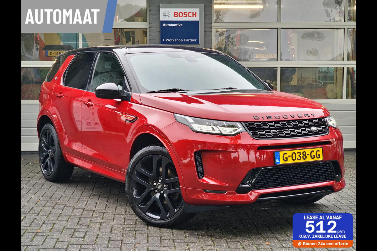 Land Rover Discovery Sport P200 2.0 R-Dynamic S|Automaat|Pano|Trekhaak|Leer|Camera| Land Rover Discovery Sport P200 2.0 R-Dynamic S|Automaat|Pano|Trekhaak|Leer|Camera|