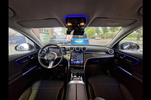 Mercedes-Benz C-Klasse Estate 180 Luxury Line|Trekhaak|LED|Leder|360'Camera|Carplay|Memory stoelen|
