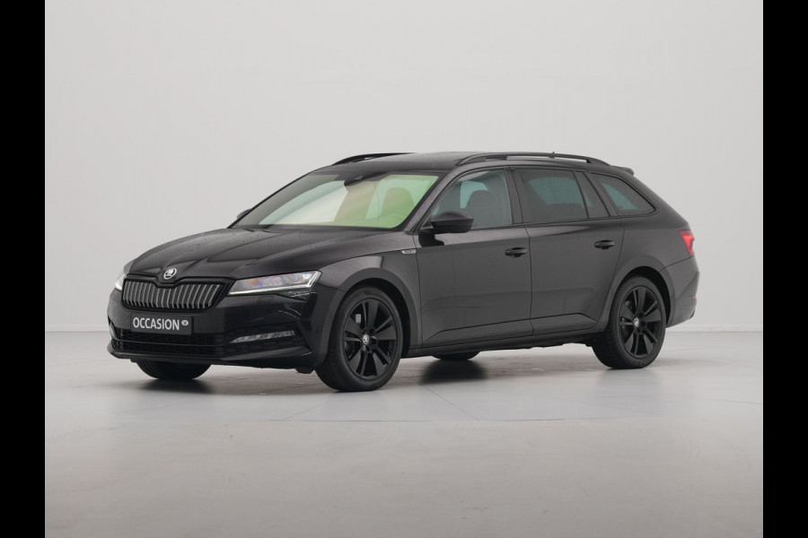 Škoda Superb Combi 1.4 TSI iV 204pk Sportline Business Panorama Trekhaak Navigatie Dode hoek ass. 86 Škoda Superb Combi 1.4 TSI iV 204pk Sportline Business Panorama Trekhaak Navigatie Dode hoek ass. 86