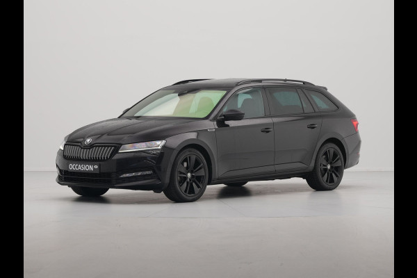 Škoda Superb Combi 1.4 TSI iV 204pk Sportline Business Panorama Trekhaak Navigatie Dode hoek ass. 86 Škoda Superb Combi 1.4 TSI iV 204pk Sportline Business Panorama Trekhaak Navigatie Dode hoek ass. 86