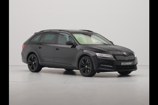 Škoda Superb Combi 1.4 TSI iV 204pk Sportline Business Panorama Trekhaak Navigatie Dode hoek ass. 86 Škoda Superb Combi 1.4 TSI iV 204pk Sportline Business Panorama Trekhaak Navigatie Dode hoek ass. 86