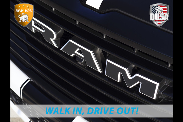 Dodge Ram | 1500 | Laramie | Premium Night | 3.0L I6 Hurricane | Crew Cab | 4X4 | Niveau regeling | 14,4-inch Touchscreen | BPM-VRIJ | Getoonde accessoires zijn verkrijgbaar tegen meerprijs Dodge Ram | 1500 | Laramie | Premium Night | 3.0L I6 Hurricane | Crew Cab | 4X4 | Niveau regeling | 14,4-inch Touchscreen | BPM-VRIJ | Getoonde accessoires zijn verkrijgbaar tegen meerprijs