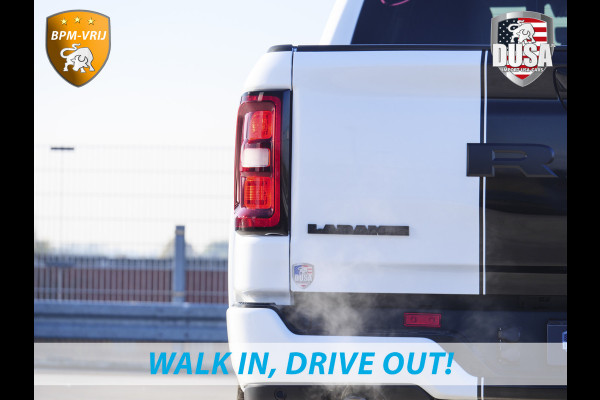 Dodge Ram | 1500 | Laramie | Premium Night | 3.0L I6 Hurricane | Crew Cab | 4X4 | Niveau regeling | 14,4-inch Touchscreen | BPM-VRIJ | Getoonde accessoires zijn verkrijgbaar tegen meerprijs Dodge Ram | 1500 | Laramie | Premium Night | 3.0L I6 Hurricane | Crew Cab | 4X4 | Niveau regeling | 14,4-inch Touchscreen | BPM-VRIJ | Getoonde accessoires zijn verkrijgbaar tegen meerprijs